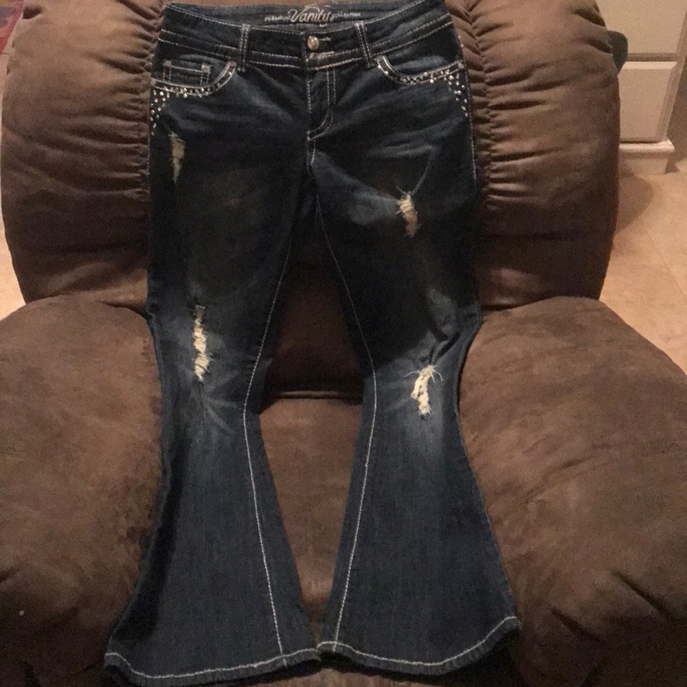 Vanity blue jeans